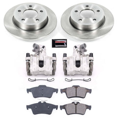 Power Stop KCOE123 Autospecialty 1-Click OE Replacement Rear Brake Kit With Calipers for 2006 Mazda 3 product image