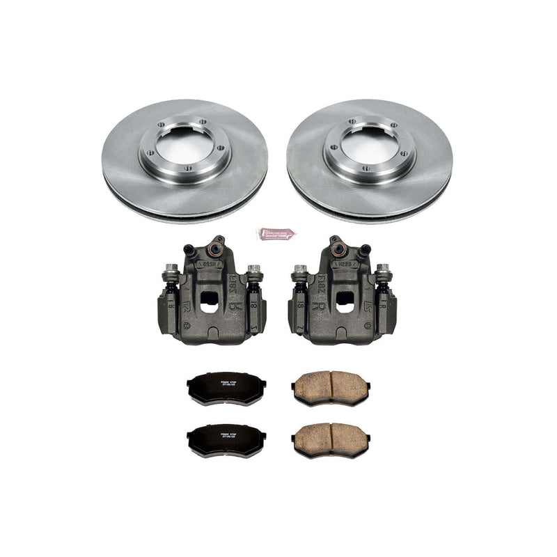 Power Stop KCOE1232 Autospecialty 1-Click Daily Driver Front Brake Kit for 1995-2003 Toyota Tacoma Rear Wheel Drive product image