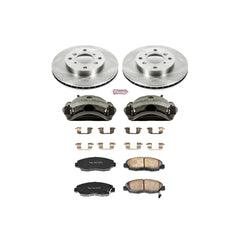 Power Stop KCOE1239 Autospecialty 1-Click Daily Driver Front Brake Kit for 1998-1999 Acura CL product image