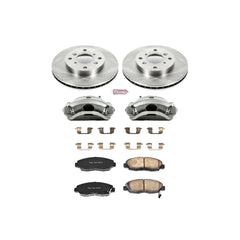 Power Stop KCOE1239A Autospecialty 1-Click Daily Driver Front Brake Kit for 1998-2002 Honda Accord product image