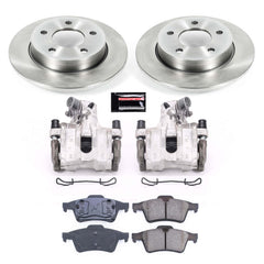 Power Stop KCOE124 Autospecialty 1-Click OE Replacement Rear Brake Kit With Calipers for 2004-2005 Mazda 3 product image