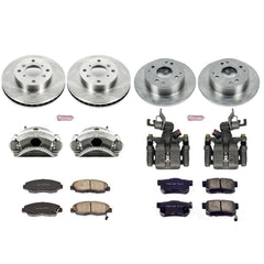 Power Stop KCOE1240B Autospecialty 1-Click Daily Driver Front And Rear Brake Kit for 1998-2002 Honda Accord Sedan (4 Door) Rear Disc product image