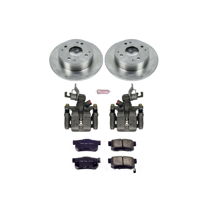 Power Stop KCOE1244B Autospecialty 1-Click Daily Driver Rear Brake Kit for 1998-2002 Honda Accord Sedan (4 Door) Rear Disc product image