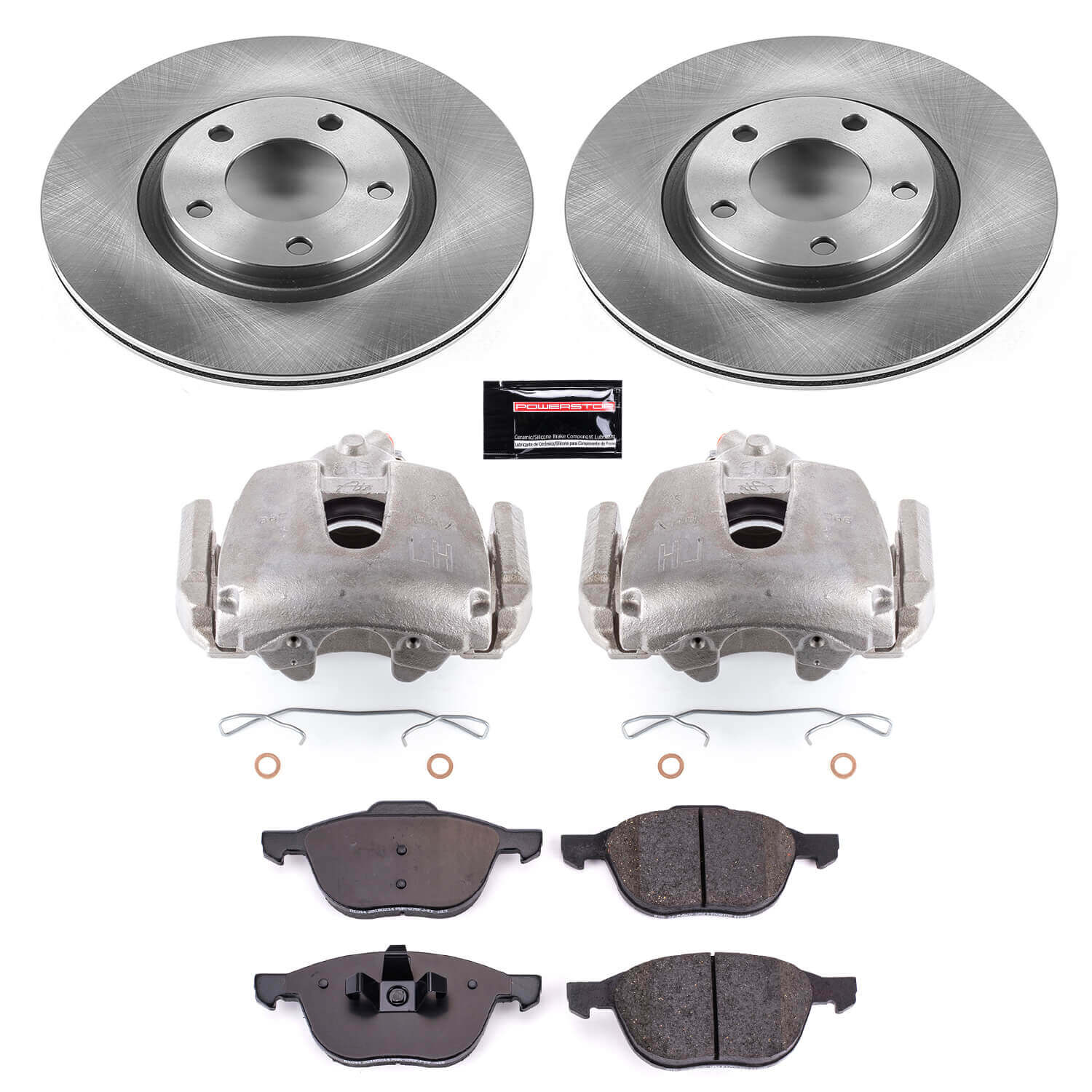 Power Stop KCOE125A Autospecialty 1-Click OE Replacement Pad And Rotor Kit With Calipers for 2008-2010 Mazda 5 product image