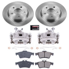 Power Stop KCOE129 Autospecialty 1-Click OE Replacement Pad And Rotor Kit With Calipers for 2004-2006 Mazda 3 product image