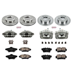 Power Stop KCOE1300 Autospecialty 1-Click Daily Driver Front And Rear Brake Kit for 1994 Ford Mustang Base, GT product image