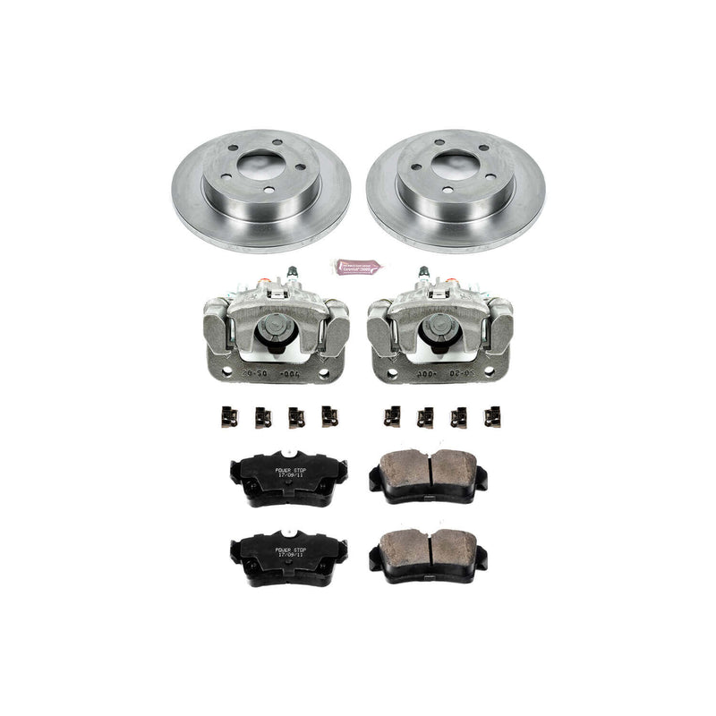 Power Stop KCOE1303 Autospecialty 1-Click Daily Driver Rear Brake Kit for 1994 Ford Mustang Base, GT product image