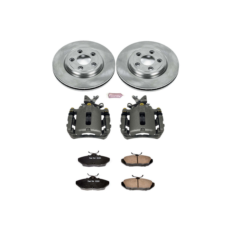 Power Stop KCOE1360 Autospecialty 1-Click Daily Driver Rear Brake Kit for 2000-2002 Jaguar S-Type product image