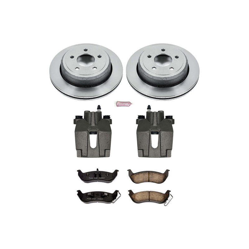 Power Stop KCOE1368 Autospecialty 1-Click Daily Driver Rear Brake Kit for 2003-2011 Ford Crown Victoria product image