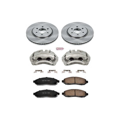 Power Stop KCOE142 Autospecialty 1-Click Daily Driver Front Brake Kit for 2005-2015 Nissan Frontier 4 Wheel Drive, Rear Wheel Drive product image