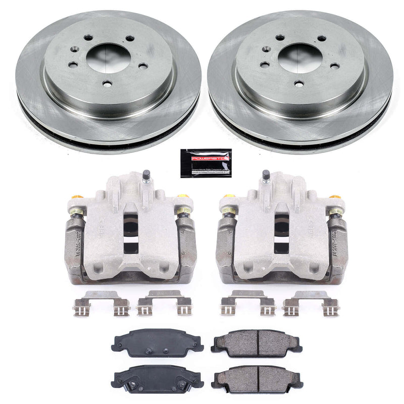 Power Stop KCOE1425 Autospecialty 1-Click OE Replacement Rear Brake Kit With Calipers for 2003 Cadillac Cts product image