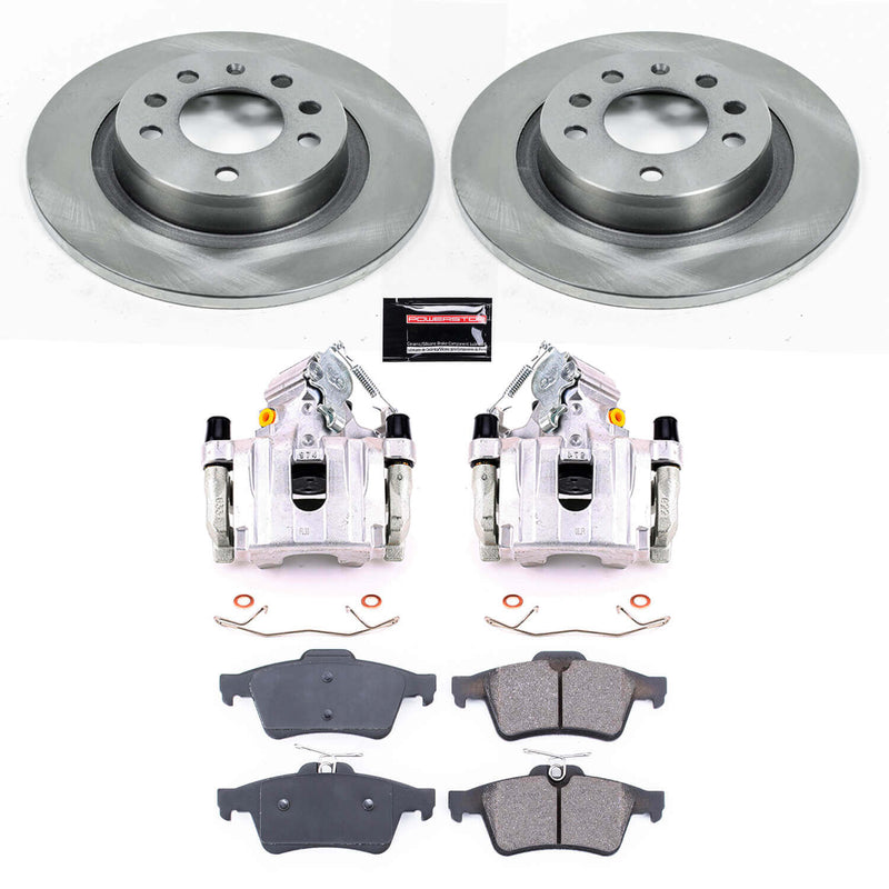 Power Stop KCOE1436 Autospecialty 1-Click OE Replacement Rear Brake Kit With Calipers for 2006-2009 Pontiac Solstice product image