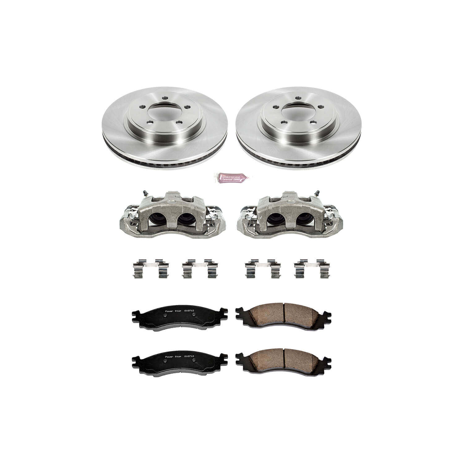 Power Stop KCOE1441 Autospecialty 1-Click Daily Driver Front Brake Kit for 2006-2010 Ford Explorer product image