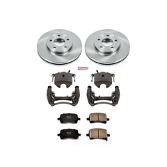 Power Stop KCOE1448 Autospecialty 1-Click Daily Driver Front Brake Kit for 2008-2010 Chevrolet Hhr Rear Drum product image
