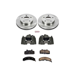 Power Stop KCOE1487 Autospecialty 1-Click Daily Driver Front Brake Kit for 1983-1996 Buick Century product image