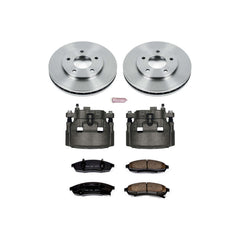 Power Stop KCOE1498 Autospecialty 1-Click Daily Driver Front Brake Kit for 1988-1995 Buick Regal product image
