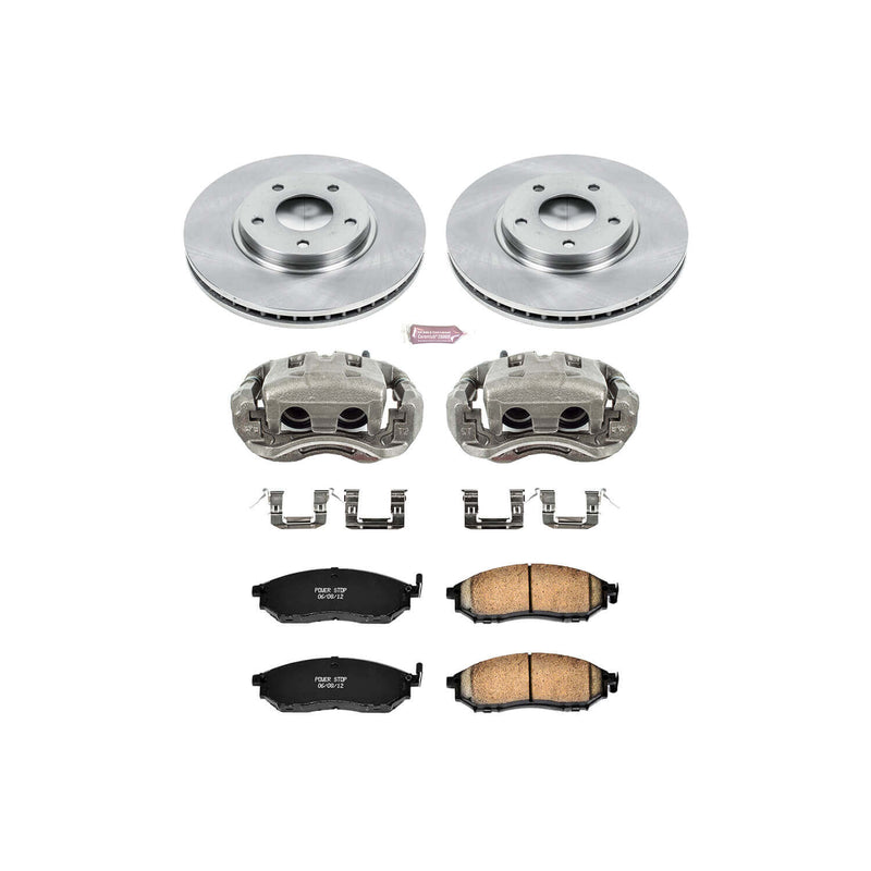 Power Stop KCOE152 Autospecialty 1-Click Daily Driver Front Brake Kit for 2003-2004 Infiniti M45 product image