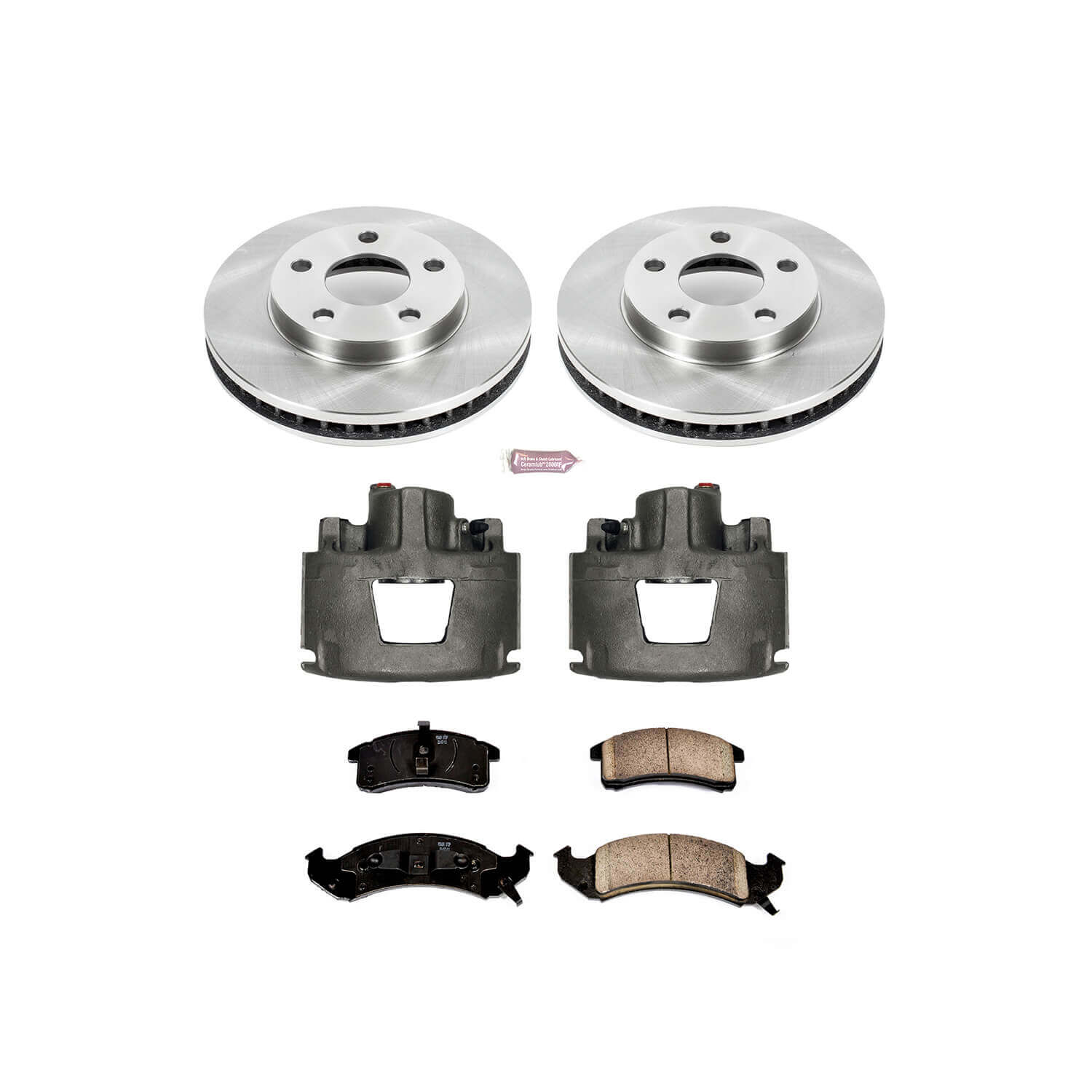 Power Stop KCOE1532 Autospecialty 1-Click Daily Driver Front Brake Kit for 1992-1993 Buick Lesabre product image