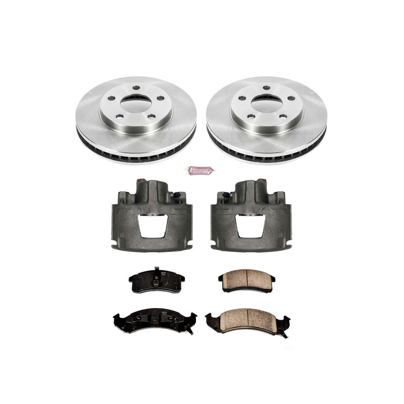 Power Stop KCOE1532 Autospecialty 1-Click Daily Driver Front Brake Kit for 1992-1993 Buick Lesabre product image