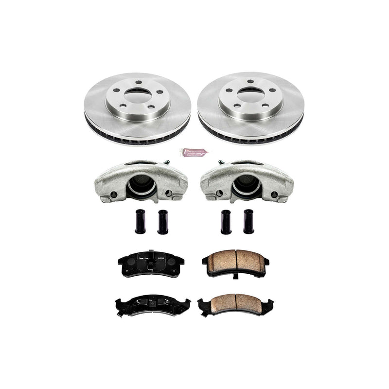 Power Stop KCOE1534 Autospecialty 1-Click Daily Driver Front Brake Kit for 1994-1999 Buick Lesabre product image