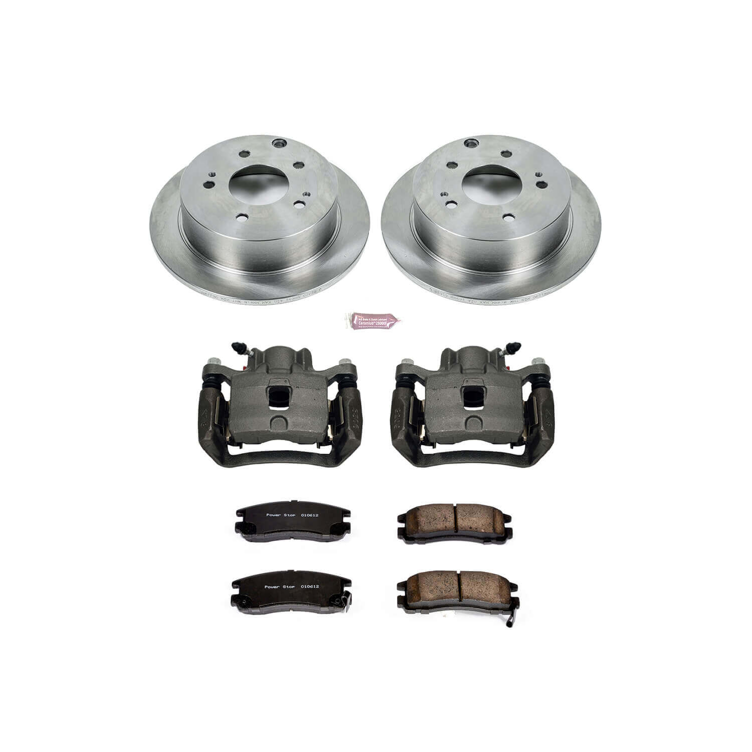Power Stop KCOE155 Autospecialty 1-Click Daily Driver Rear Brake Kit for 2006-2012 Mitsubishi Eclipse product image