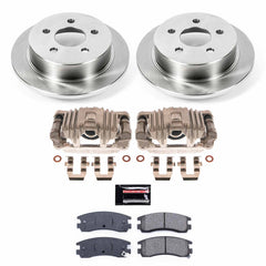 Power Stop KCOE1558A Autospecialty 1-Click OE Replacement Pad And Rotor Kit With Calipers for 1999-2002 Oldsmobile Alero product image