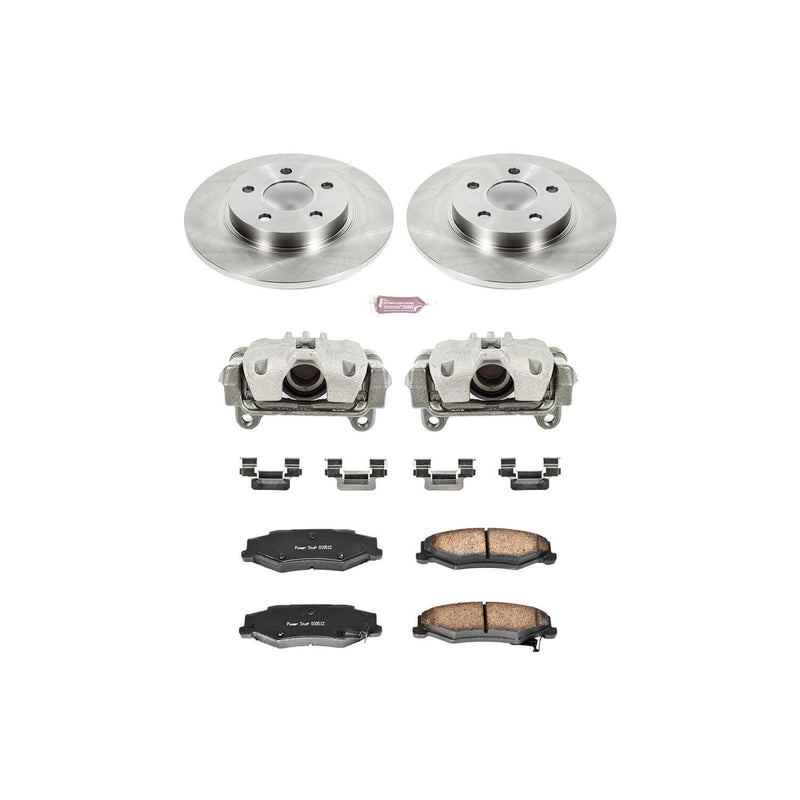 Power Stop KCOE1566 Autospecialty 1-Click Daily Driver Rear Brake Kit for 2003-2005 Buick Park Avenue Ultra product image