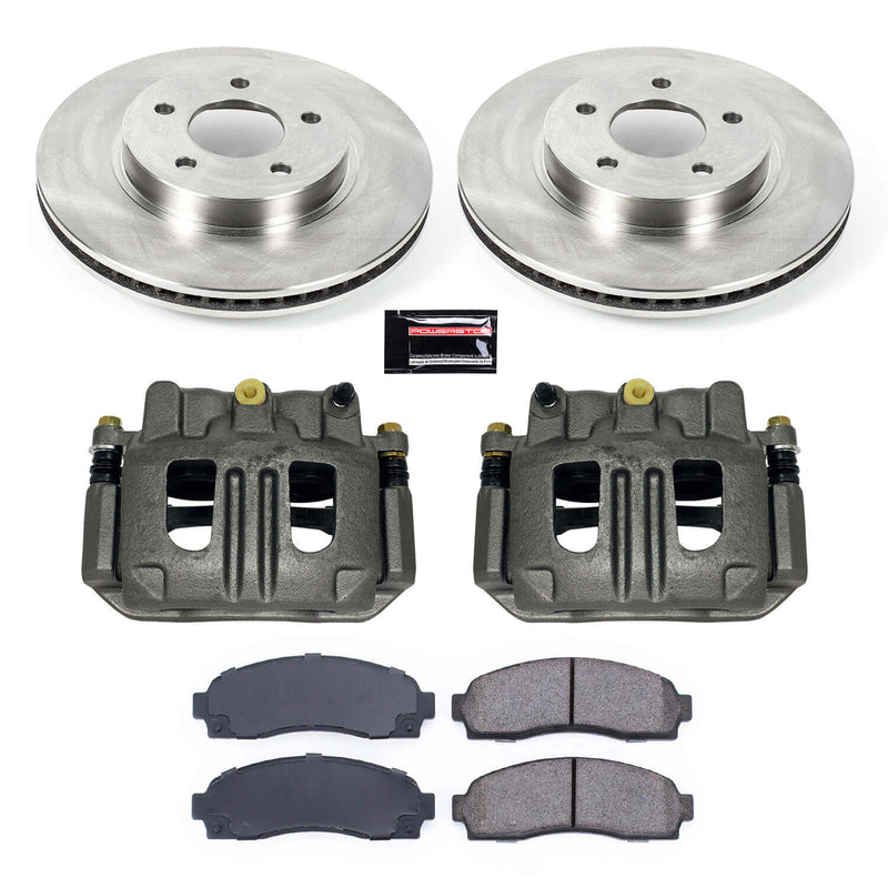 Power Stop KCOE1576 Autospecialty 1-Click Daily Driver Front Brake Kit for 2005-2006 Chevrolet Equinox product image