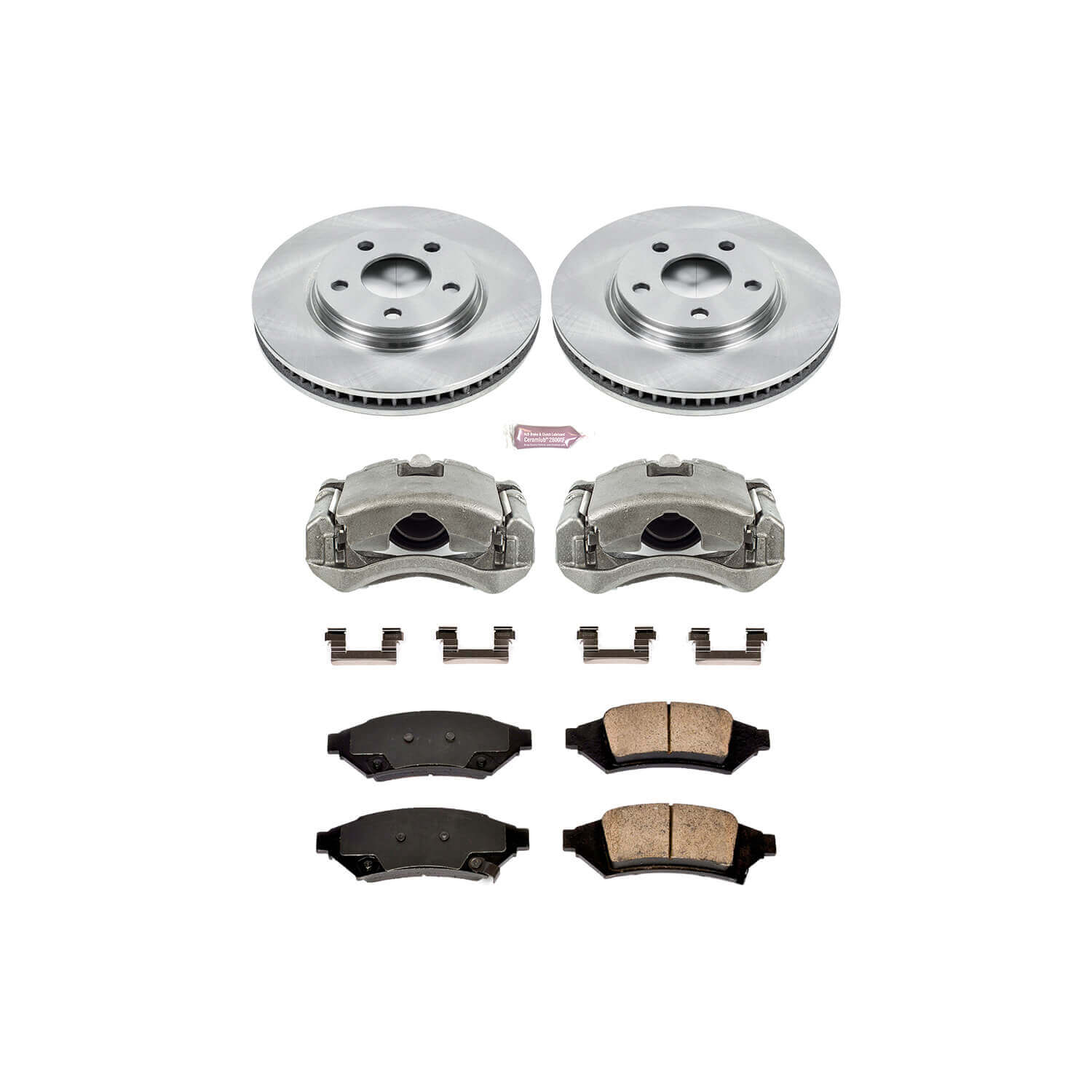 Power Stop KCOE1586A Autospecialty 1-Click Daily Driver Front Brake Kit for 2004 Pontiac Grand Prix product image