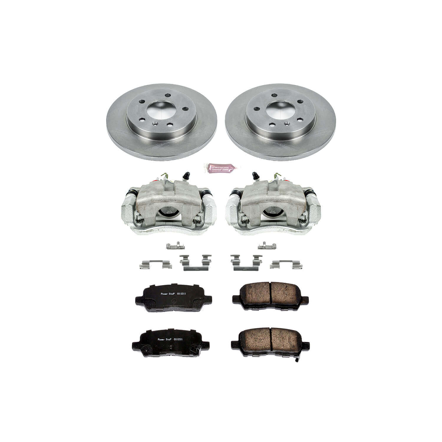 Power Stop KCOE1602A Autospecialty 1-Click Daily Driver Rear Brake Kit for 2005-2009 Buick Allure product image