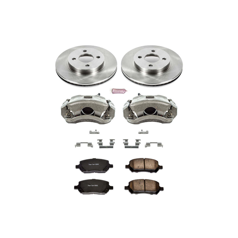 Power Stop KCOE1604 Autospecialty 1-Click Daily Driver Front Brake Kit for 2005 Chevrolet Cobalt Base, LS, LT product image