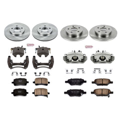 Power Stop KCOE1618 Autospecialty 1-Click Daily Driver Front And Rear Brake Kit for 2004-2007 Chevrolet Malibu Rear Disc product image