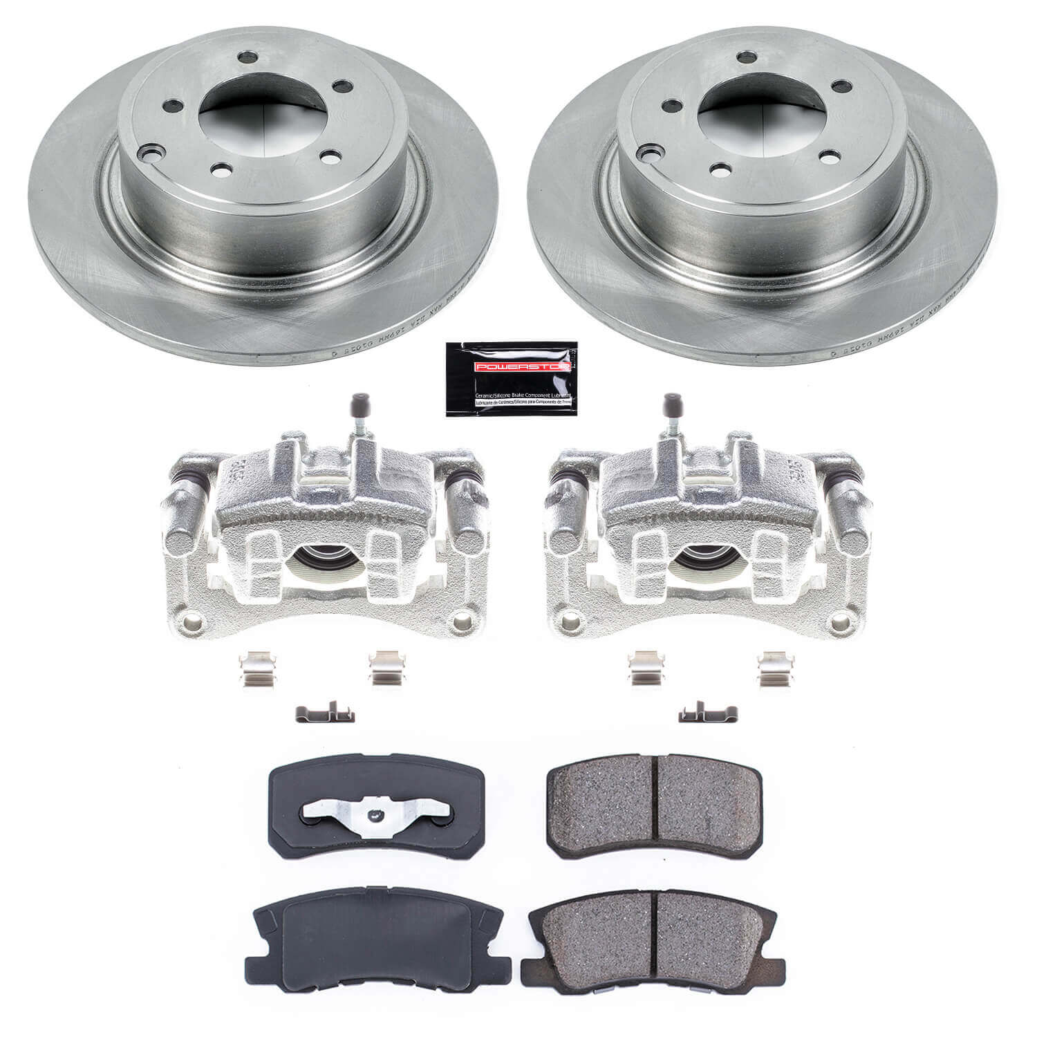 Power Stop KCOE1630A Autospecialty 1-Click OE Replacement Pad And Rotor Kit With Calipers for 2011-2014 Chrysler 200 product image
