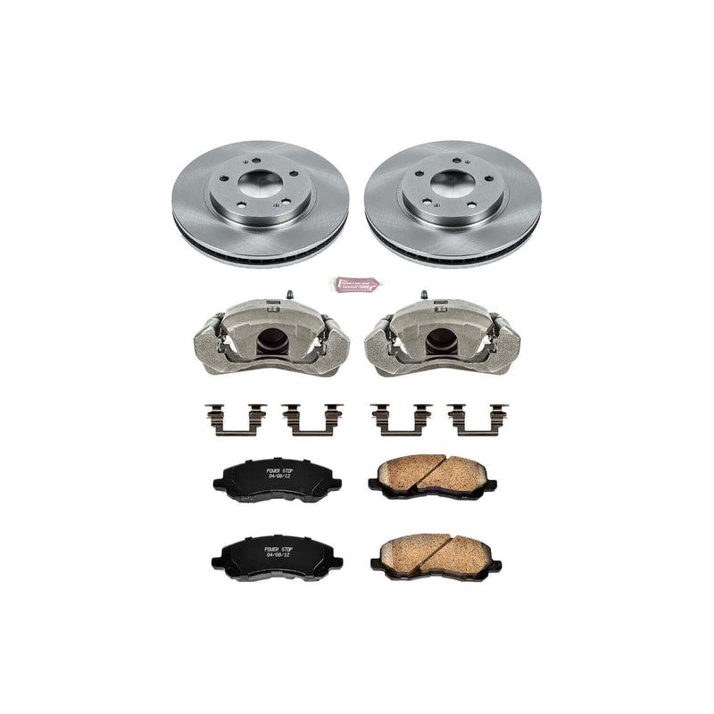 Power Stop KCOE1678 Autospecialty 1-Click Daily Driver Front Brake Kit for 2001-2002 Chrysler Sebring Coupe (2 Door) product image