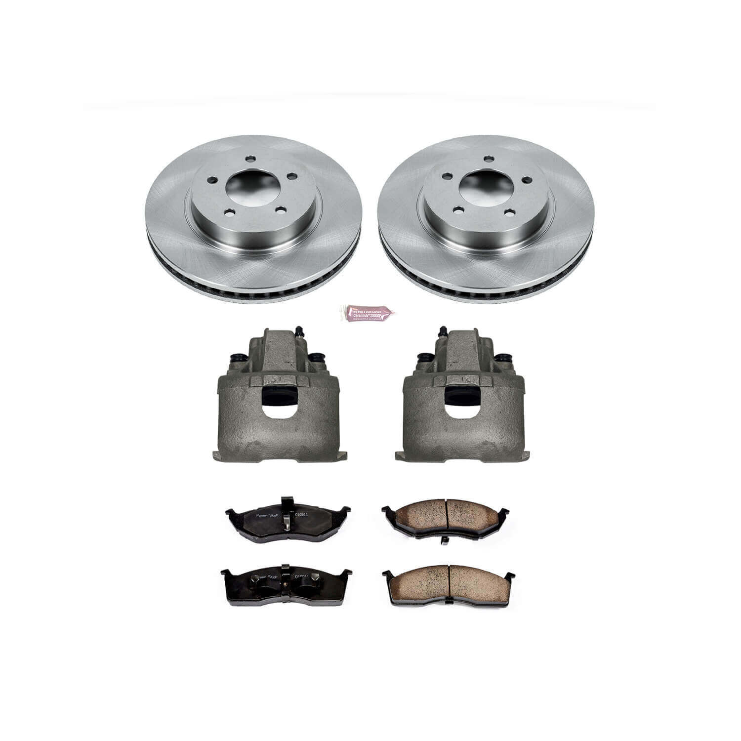 Power Stop KCOE1692 Autospecialty 1-Click Daily Driver Front Brake Kit for 1999-2004 Chrysler 300M product image