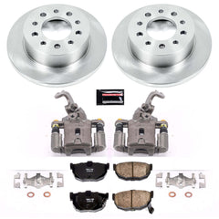 Power Stop KCOE170 Autospecialty 1-Click OE Replacement Rear Brake Kit With Calipers for 2003 Hyundai Tiburon product image