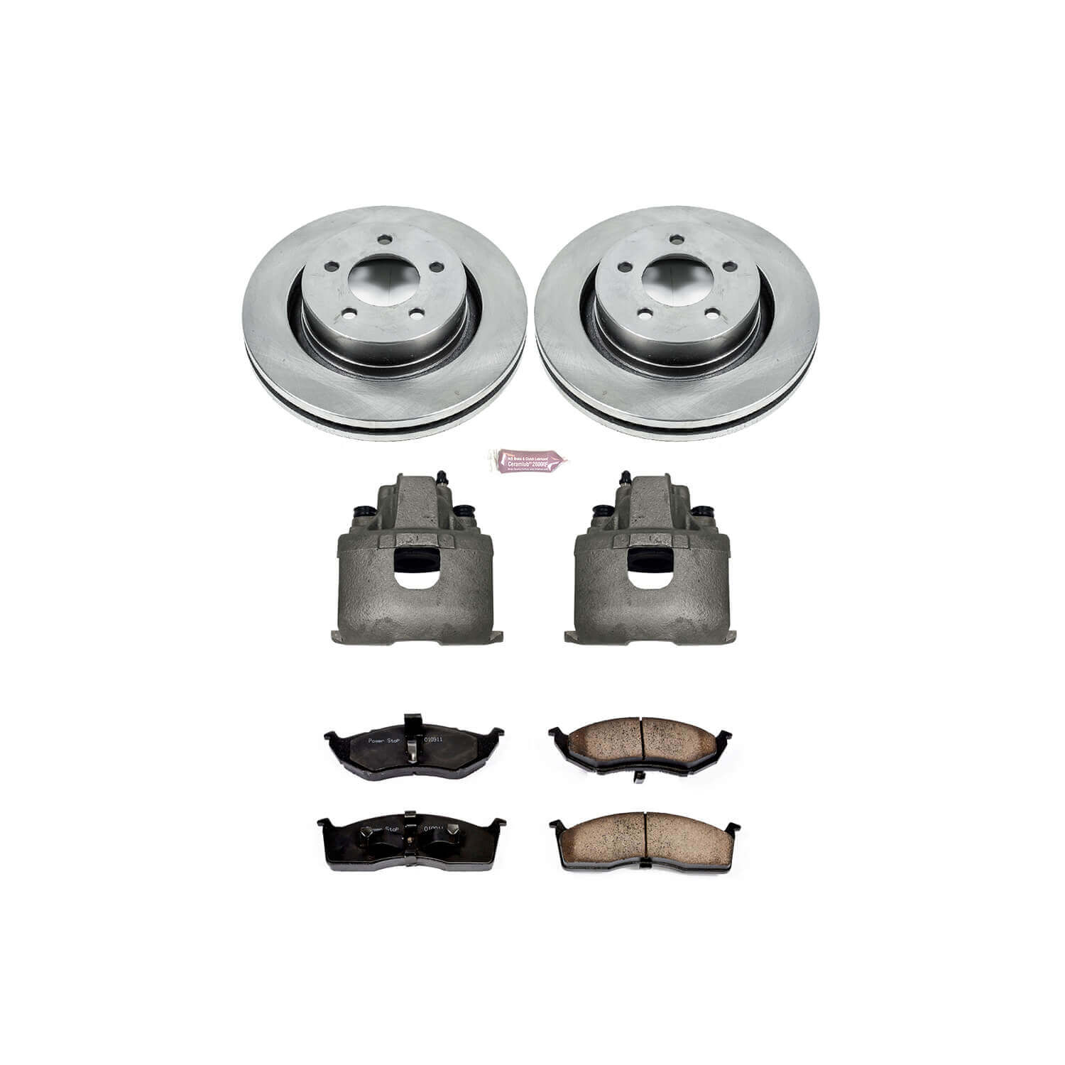 Power Stop KCOE1700 Autospecialty 1-Click Daily Driver Front Brake Kit for 1999-2002 Chrysler 300M product image