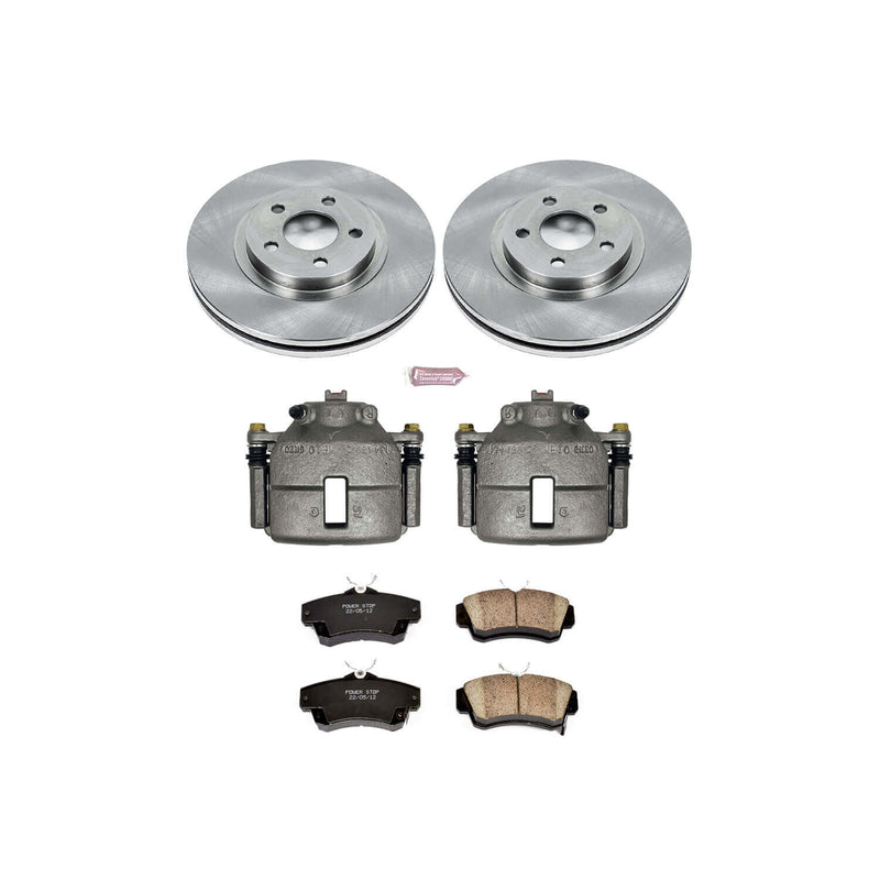 Power Stop KCOE1704 Autospecialty 1-Click Daily Driver Front Brake Kit for 2001-2005 Chrysler Pt Cruiser product image
