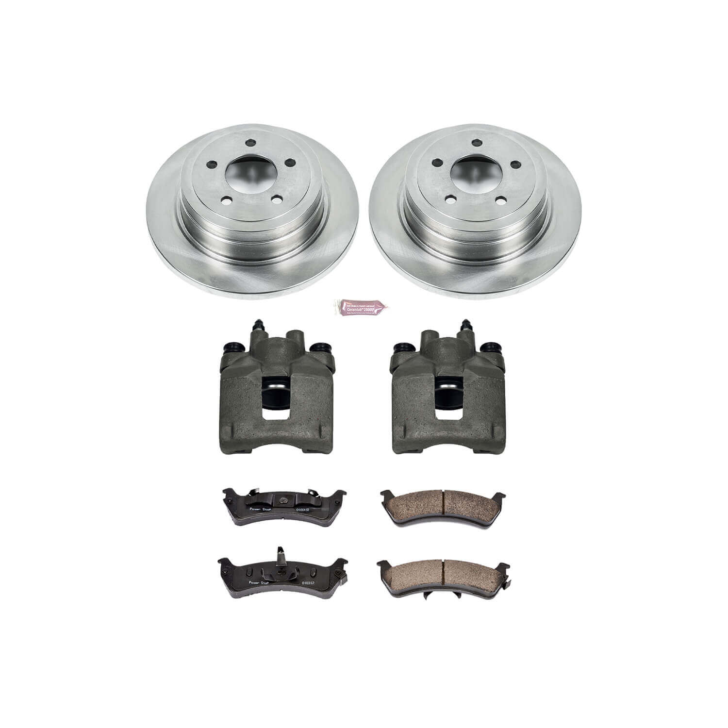 Power Stop KCOE1770 Autospecialty 1-Click Daily Driver Rear Brake Kit for 2003 Ford Explorer Sport product image