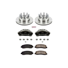 Power Stop KCOE1796 Autospecialty 1-Click Daily Driver Front Brake Kit for 2005-2007 Ford F-250 Super Duty Rear Wheel Drive product image