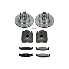 Power Stop KCOE1831 Autospecialty 1-Click Daily Driver Front Brake Kit for 1994-2001 Ford E-150 Econoline 2-WHEEL ABS product image