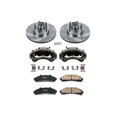 Power Stop KCOE1854 Autospecialty 1-Click Daily Driver Front Brake Kit for 1995-2001 Ford Explorer Rear Wheel Drive product image