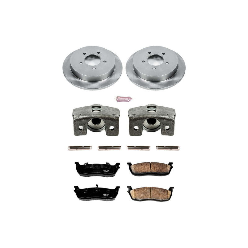 Power Stop KCOE1872 Autospecialty 1-Click Daily Driver Rear Brake Kit for 1997-2000 Ford Expedition product image