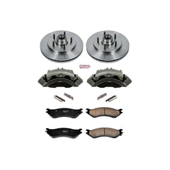 Power Stop KCOE1878 Autospecialty 1-Click Daily Driver Front Brake Kit for 1997-2000 Ford Expedition Rear Wheel Drive product image