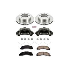 Power Stop KCOE1885 Autospecialty 1-Click Daily Driver Front Brake Kit for 1999 Ford F-250 Super Duty 4 Wheel Drive product image