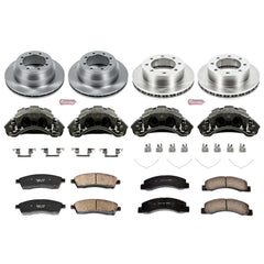 Power Stop KCOE1886 Autospecialty 1-Click Daily Driver Front And Rear Brake Kit for 1999 Ford F-350 Super Duty 4 Wheel Drive product image