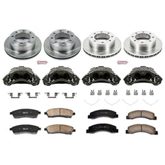 Power Stop KCOE1887 Autospecialty 1-Click Daily Driver Front And Rear Brake Kit for 1999 Ford F-250 Super Duty 4 Wheel Drive product image