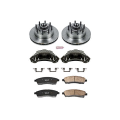 Power Stop KCOE1891 Autospecialty 1-Click Daily Driver Front Brake Kit for 1999-2001 Ford F-250 Super Duty Rear Wheel Drive 2-WHEEL ABS product image