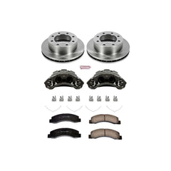 Power Stop KCOE1905 Autospecialty 1-Click Daily Driver Front Brake Kit for 2000-2005 Ford Excursion 4 Wheel Drive product image
