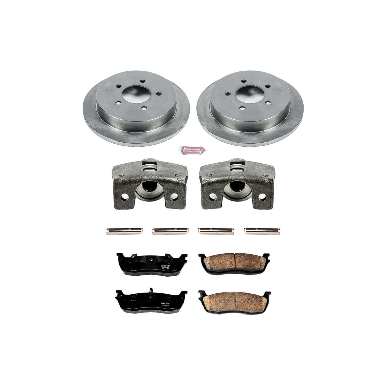 Power Stop KCOE1913 Autospecialty 1-Click Daily Driver Rear Brake Kit for 2000-2002 Ford Expedition product image
